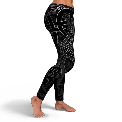 Yoga Spandex Stretch Pants Leggings Celtic Design