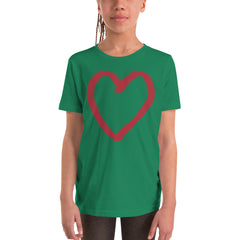 Love Heart Youth Short Sleeve T-Shirt
