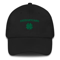 Shenanigans Irish Shamrock Dad hat