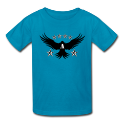 Alpha Eagle Kids' T-Shirt - turquoise