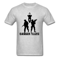 Men's Danger Close T-Shirt - heather gray