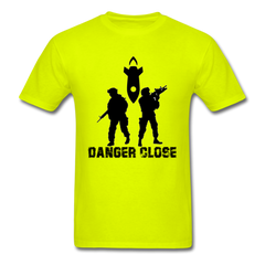 Men's Danger Close T-Shirt - safety green