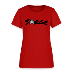 Women's Sarge T-Shirt - red
