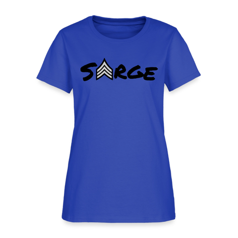 Women's Sarge T-Shirt - royal blue