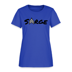 Women's Sarge T-Shirt - royal blue