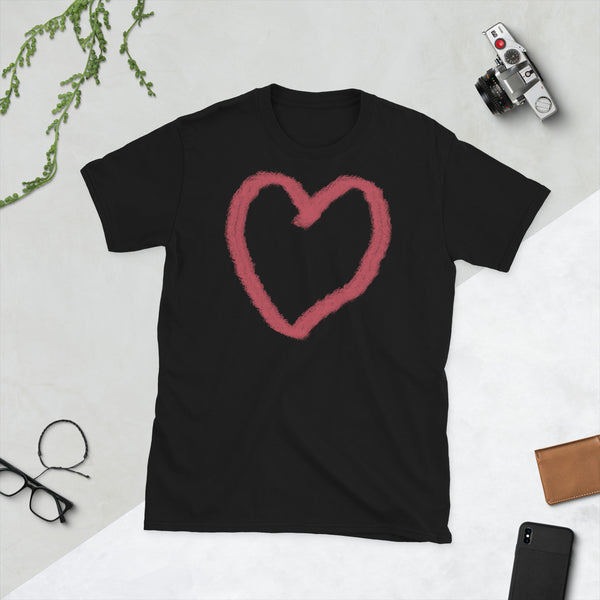Love Heart Short-Sleeve T-Shirt