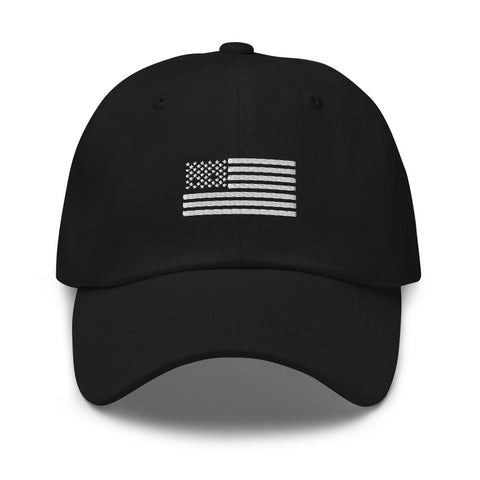 Patriotic American Flag Dad hat