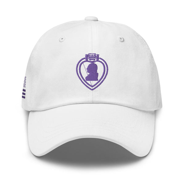Military Purple Heart Dad hat