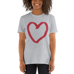 Adult Love Heart Short-Sleeve T-Shirt