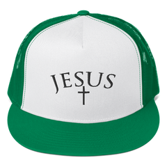 Jesus Cross Trucker Cap
