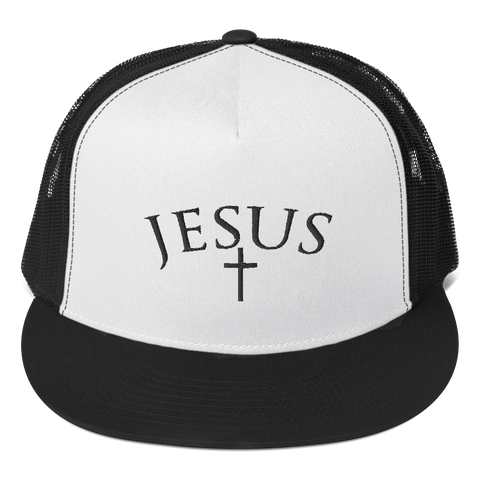 Jesus Cross Trucker Cap