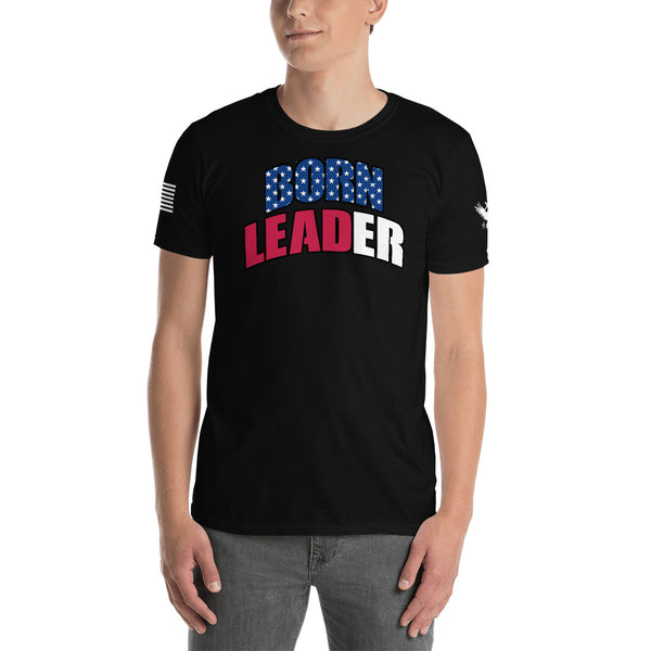 Born Leader USA Flag Short-Sleeve T-Shirt