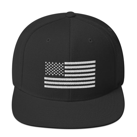 Patriotic USA Flag Snapback Hat