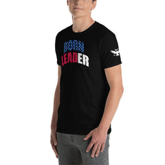 Born Leader USA Flag Short-Sleeve T-Shirt.