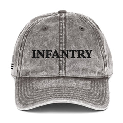 Vintage Infantry Cotton Twill Cap