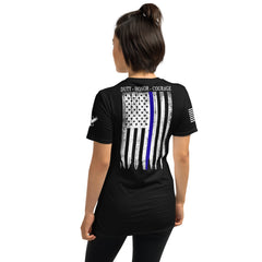 Thin Blue Line Short-Sleeve T-Shirt