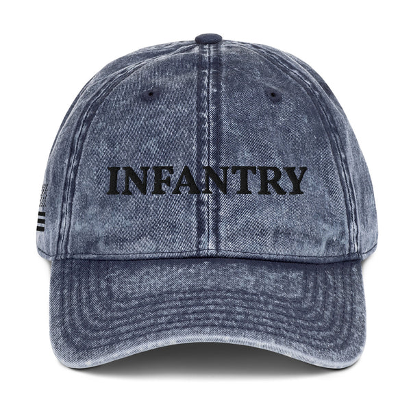 Vintage Infantry Cotton Twill Cap