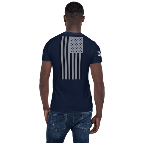 Patriotic American Flag Short-Sleeve T-Shirt