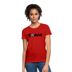 Women's Sarge T-Shirt - red