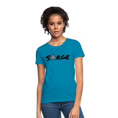 Women's Sarge T-Shirt - turquoise