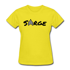 Women's Sarge T-Shirt - yellow