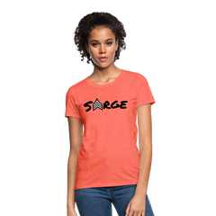 Women's Sarge T-Shirt - heather coral