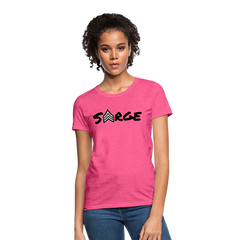 Women's Sarge T-Shirt - heather pink