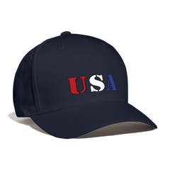 USA Blue Baseball Cap - navy