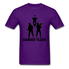 Men's Danger Close T-Shirt - purple