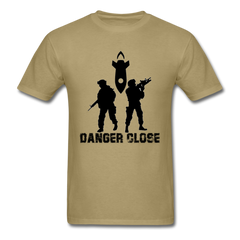 Men's Danger Close T-Shirt - khaki