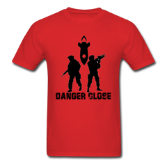 Men's Danger Close T-Shirt - red