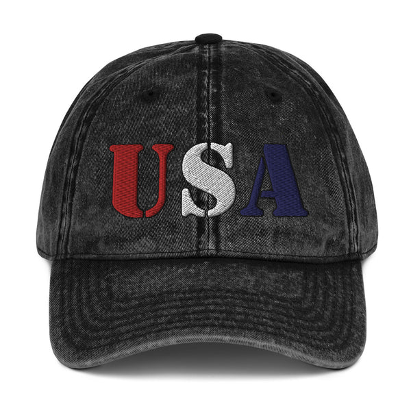 USA Vintage Cotton Twill Cap